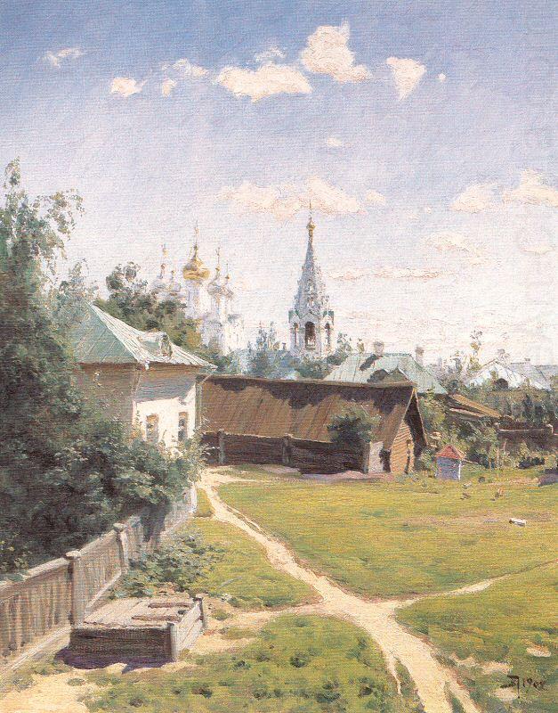 Moscow Courtyard, Polenov, Vasily